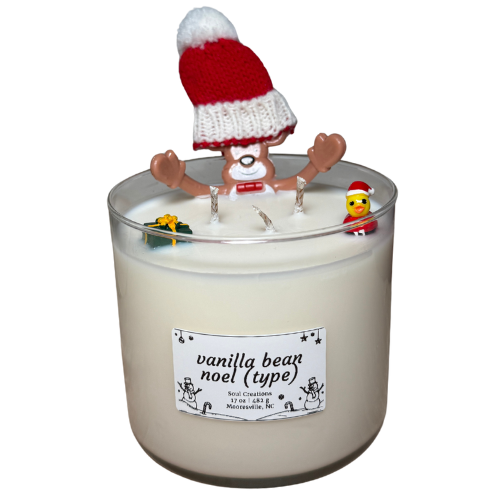 Holiday Character 3-wick Candles