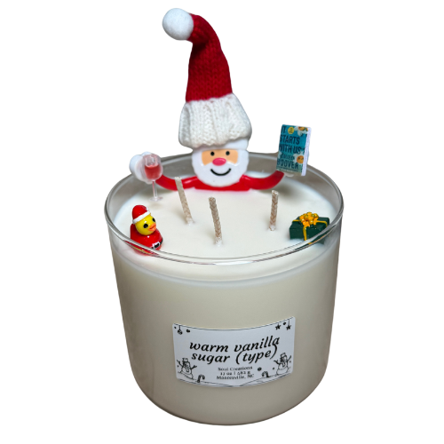 Holiday Character 3-wick Candles