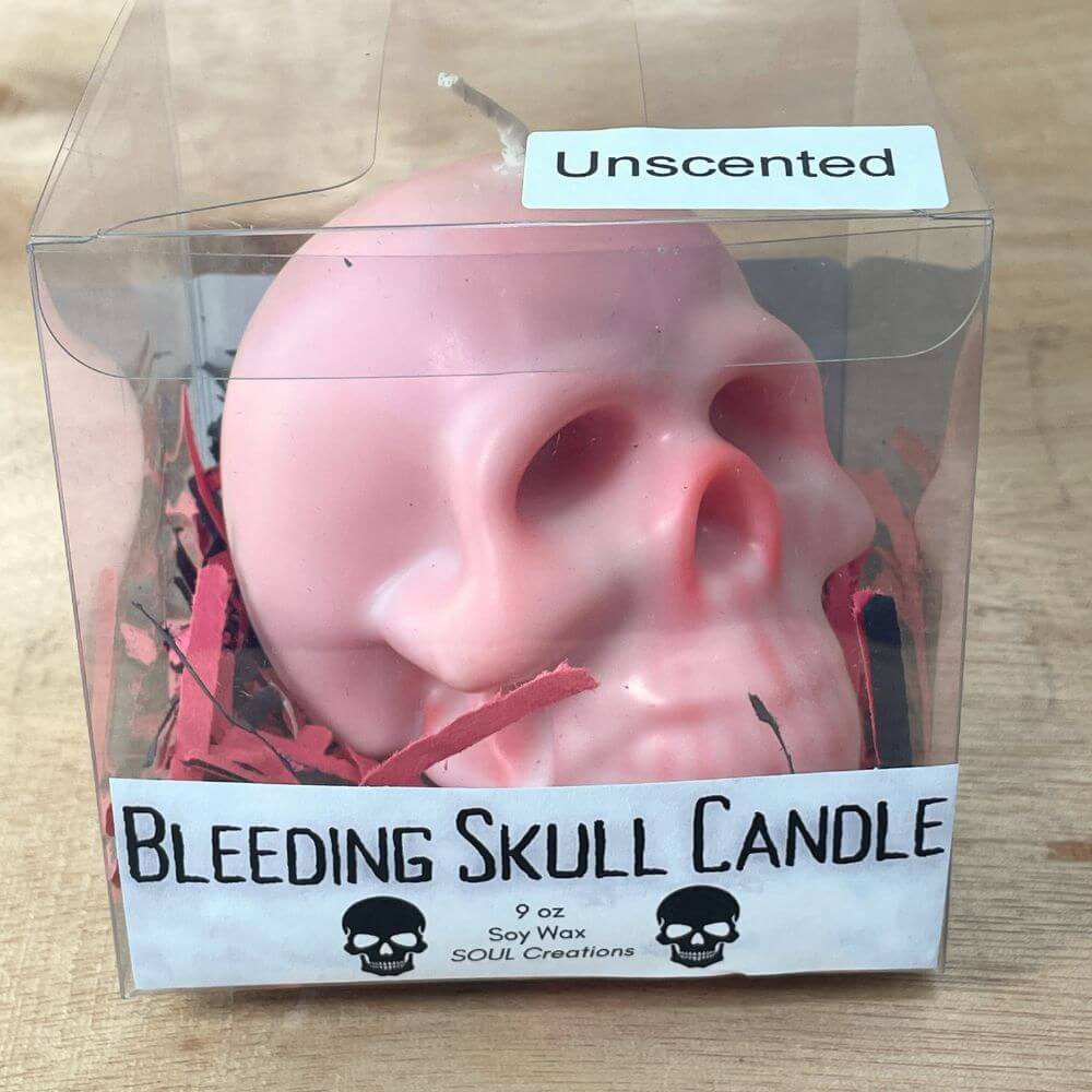 Bleeding Candles - Skull