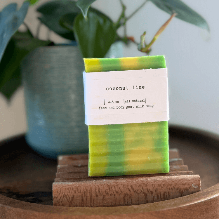Coconut Lime Goat Milk Soap