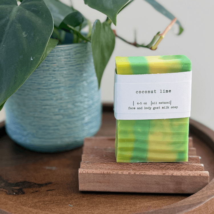Coconut Lime Goat Milk Soap
