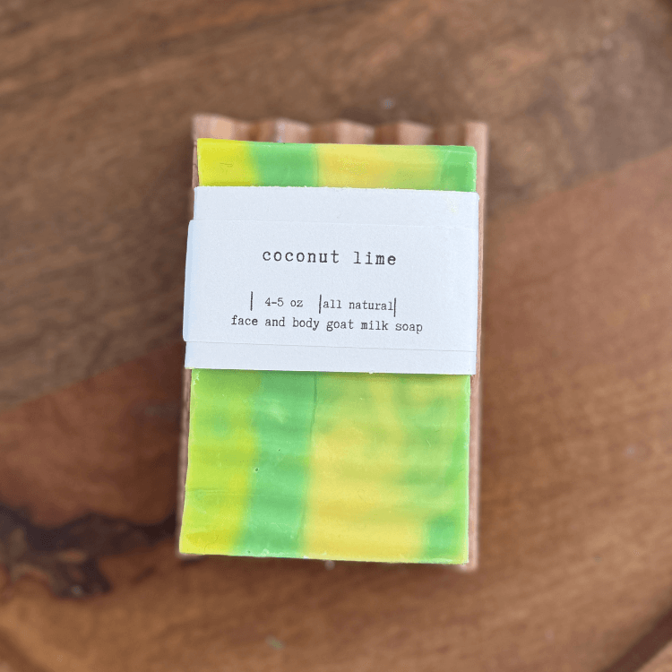 Coconut Lime Goat Milk Soap