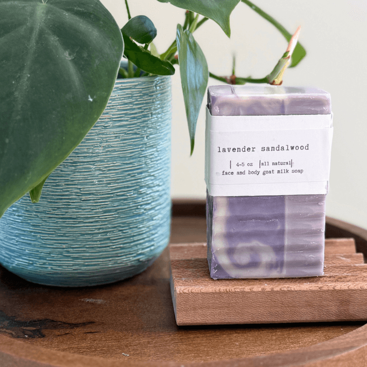 Lavender Sandalwood Goat Milk Soap