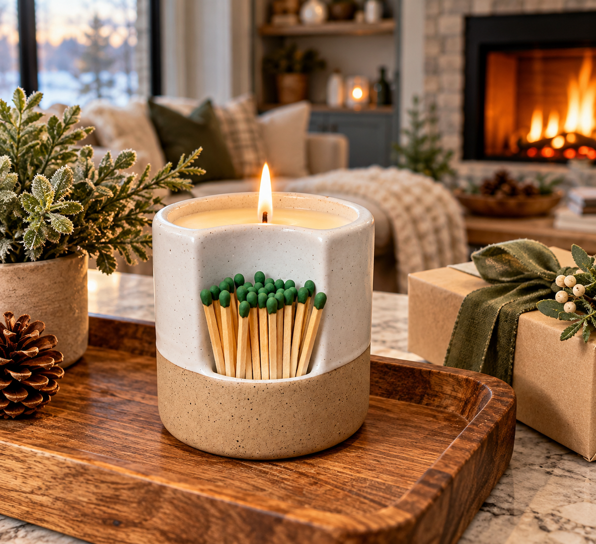 Match Strike Candles- 7 oz.