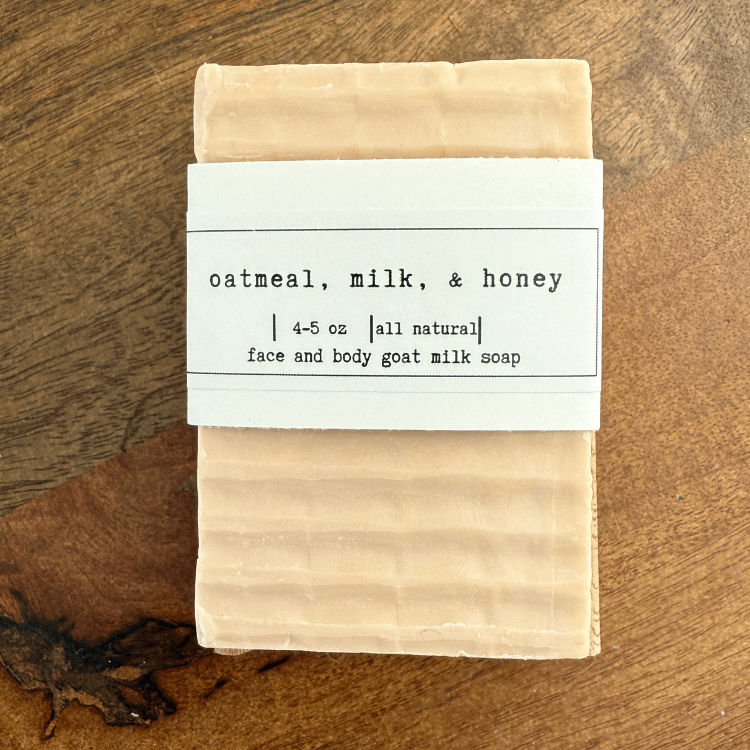 Oatmeal, Milk, & Honey Goat Milk Soap