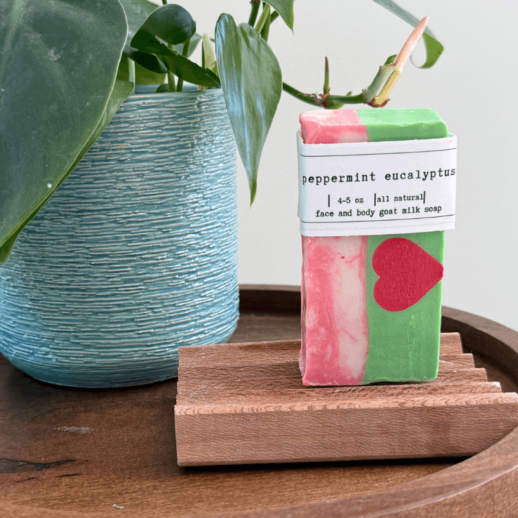 Peppermint Eucalyptus Goat Milk Soap