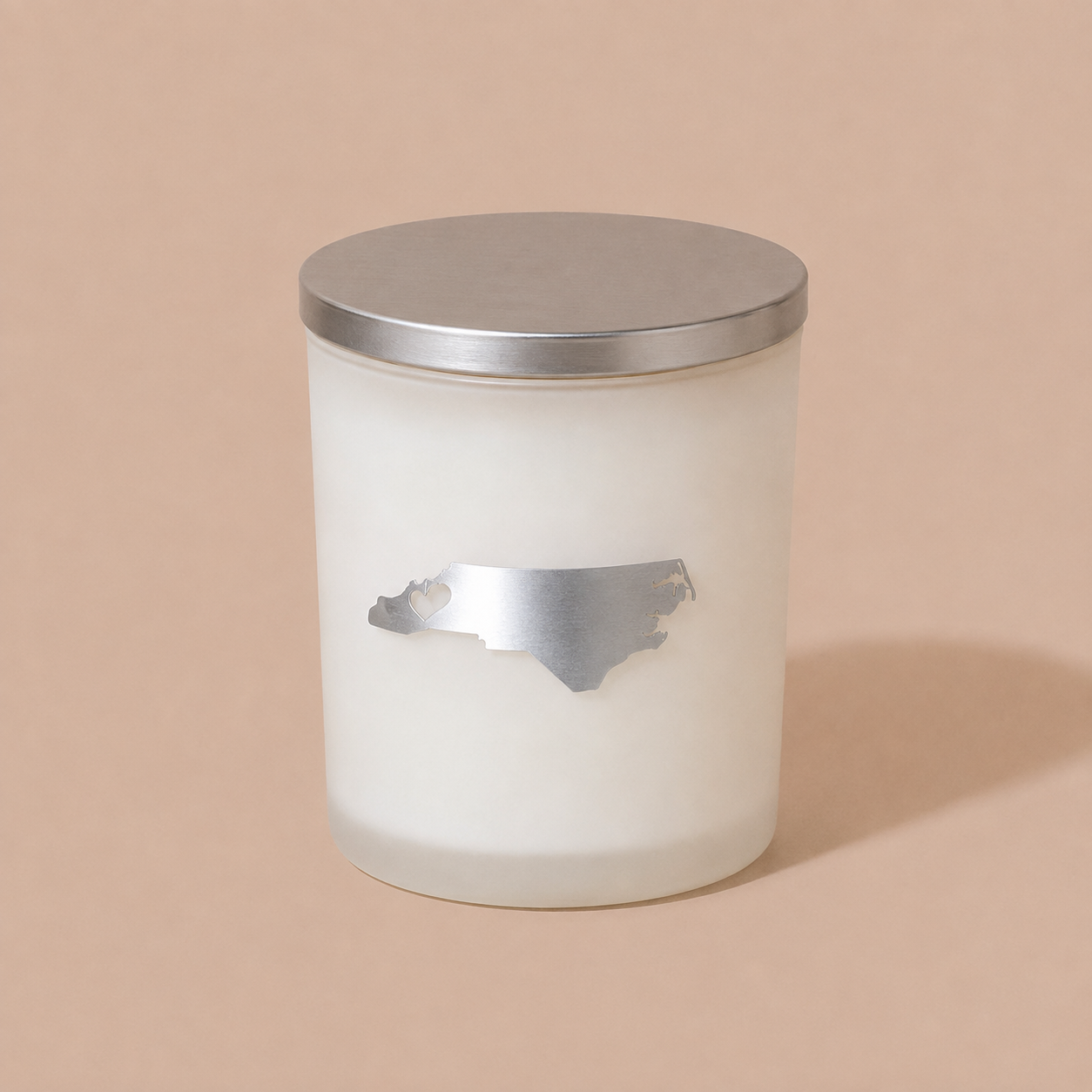 North Carolina Etched Candle