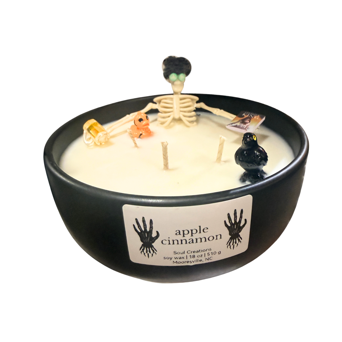 Skeleton Bath Candle