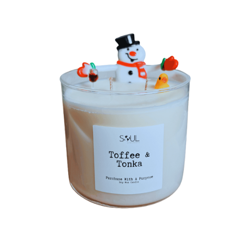 Holiday Character 3-wick Candles