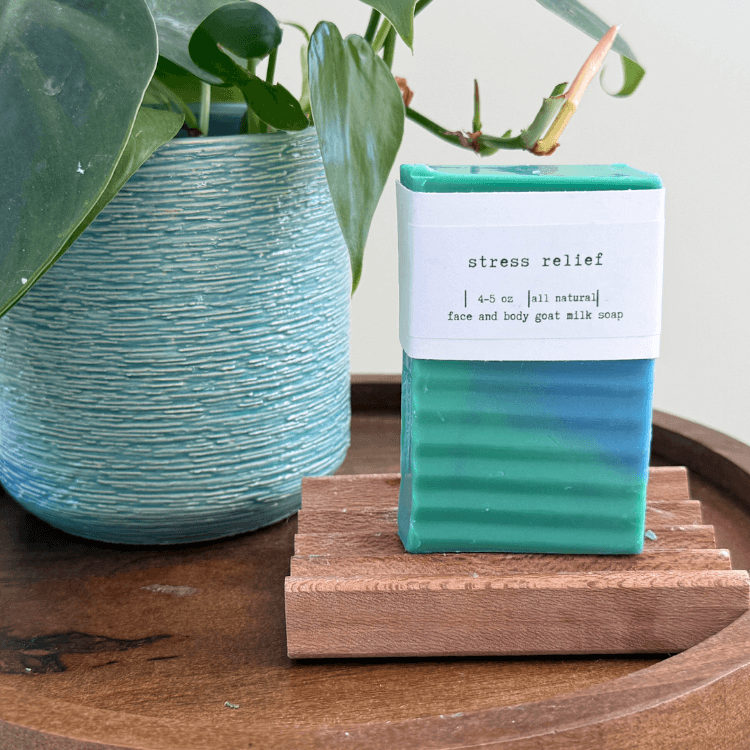 Stress Relief Goat Milk Soap