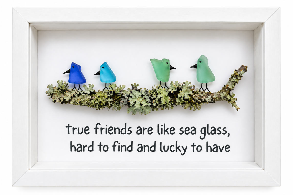 Framed Sea Glass Art (POS)