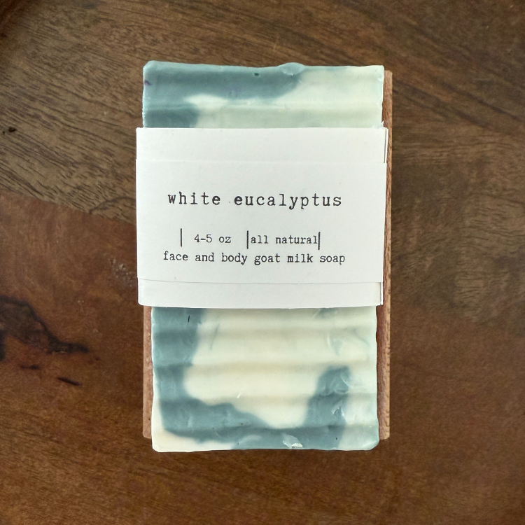 White Eucalyptus Goat Milk Soap