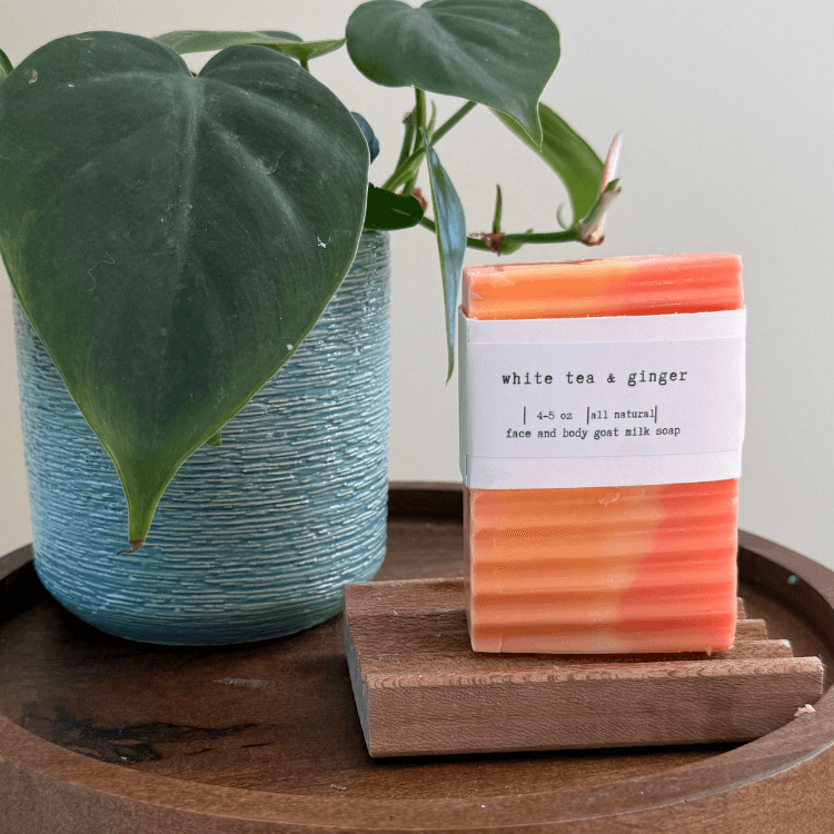 White tea & ginger Goat Milk Soap