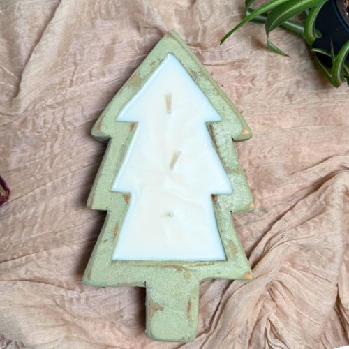 Christmas Tree Dough Bowl - 10 oz