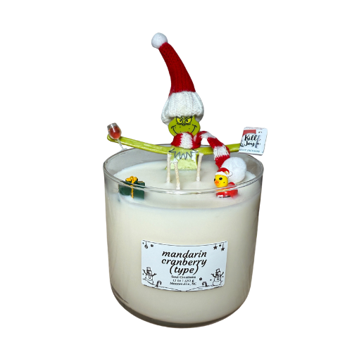 Holiday Character 3-wick Candles
