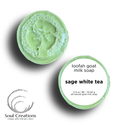 Loofah Goat Milk Soap
