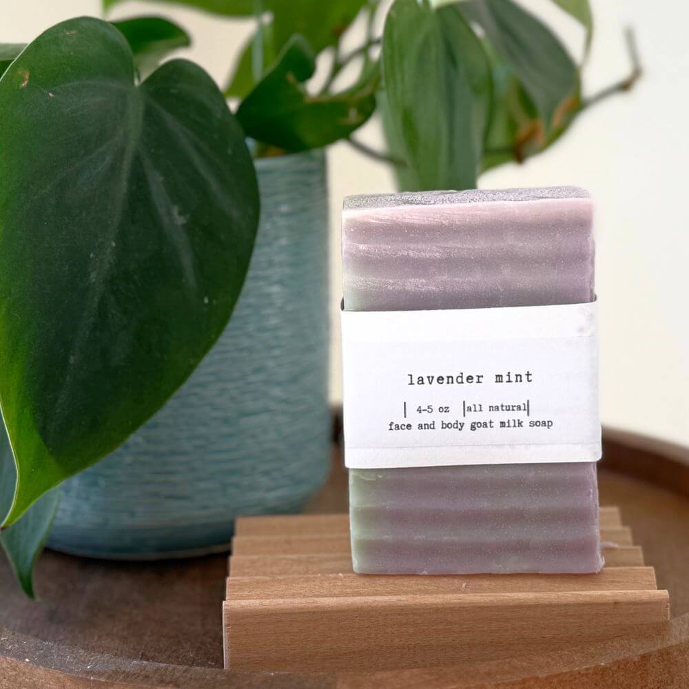 Lavender Mint Goat Milk Soap