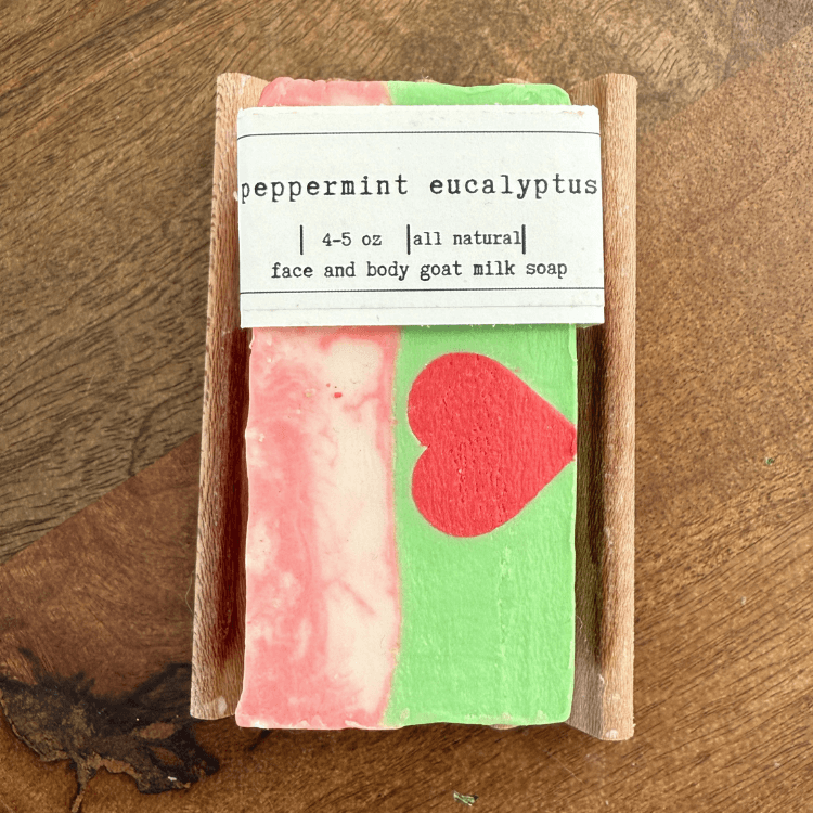 Peppermint Eucalyptus Goat Milk Soap