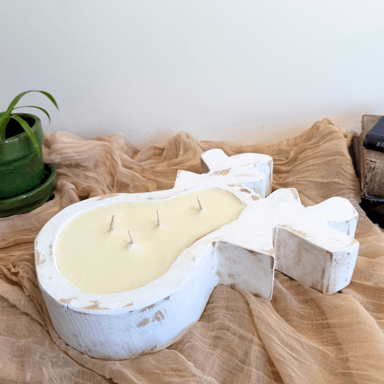 Reindeer Dough Bowl (white)