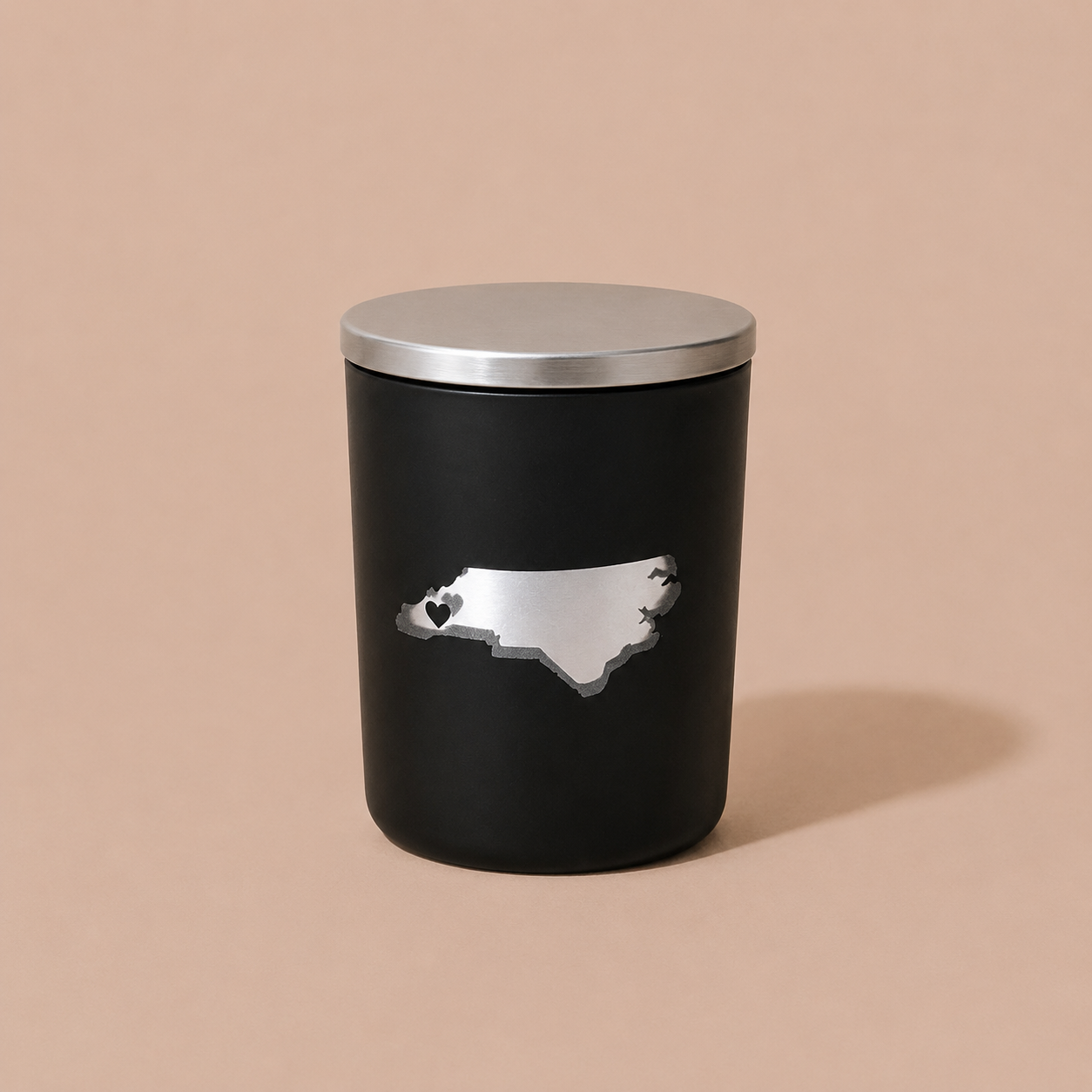 North Carolina Etched Candle
